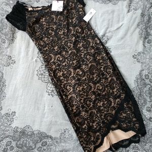 Lace with lining dress